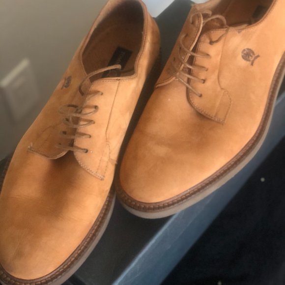 TOMMY HILFIGHER OXFORD SUEDE MEN;S SHOES. SIZE 13 - Picture 4 of 8